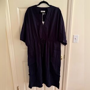 COS Cargo Navy Dress